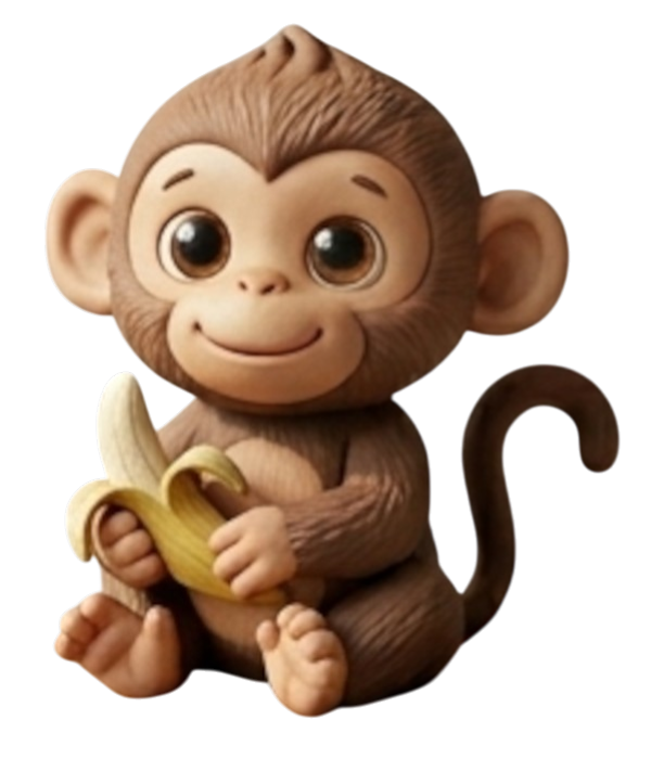 Mascota Amiga Mono Sorpify